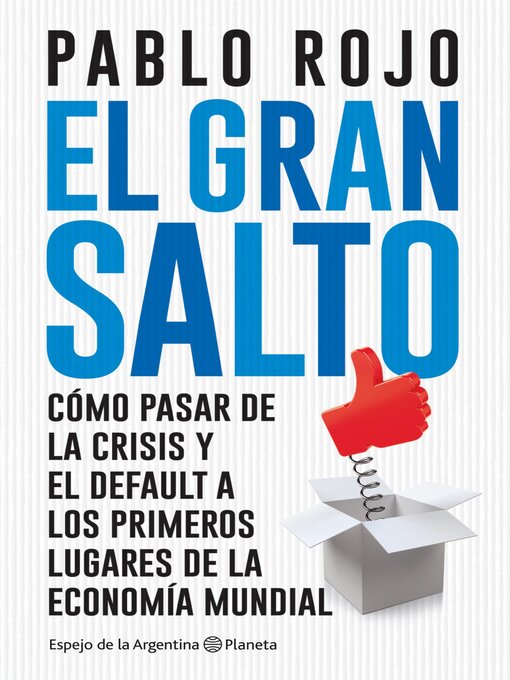 Title details for El gran salto by Pablo Rojo - Available